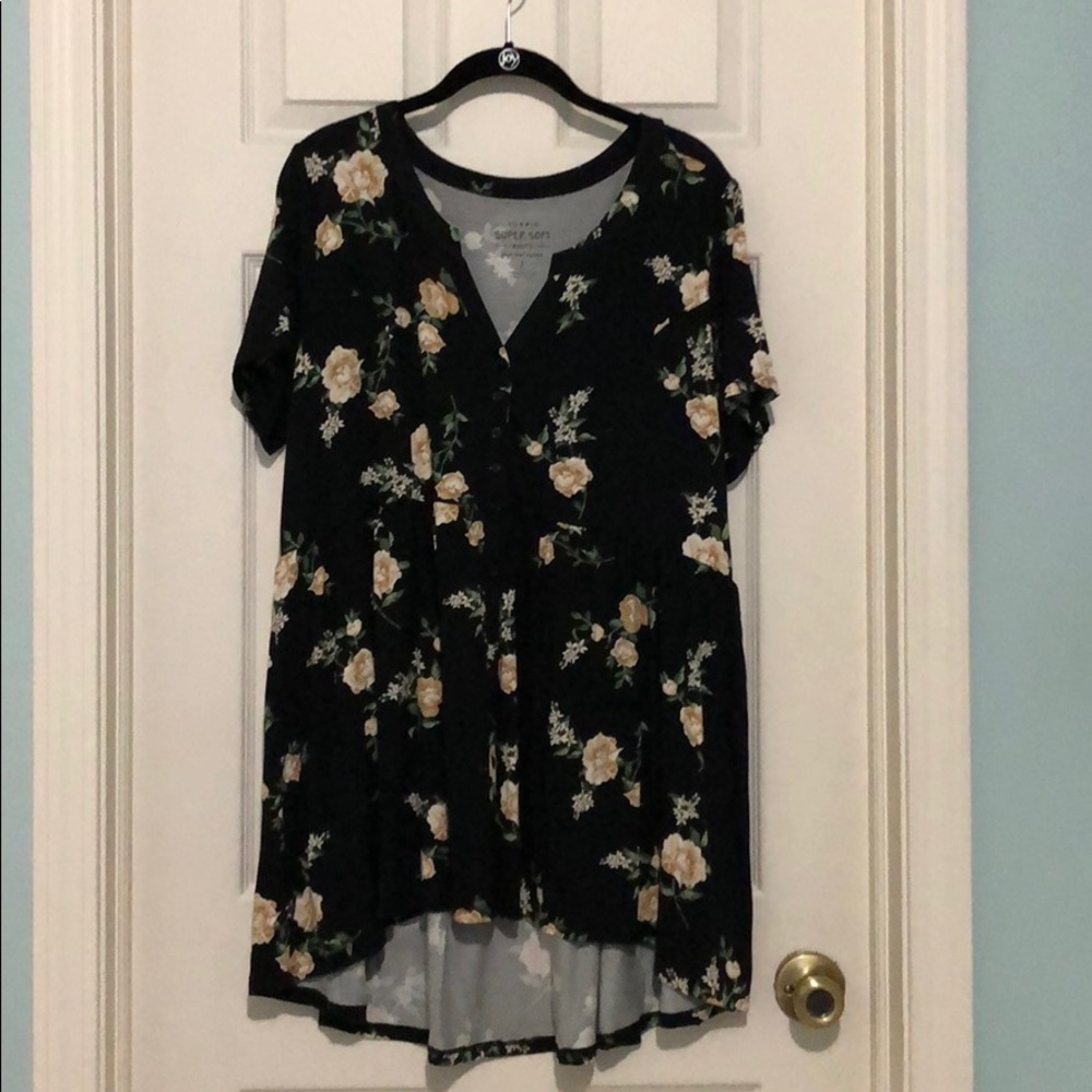 Torrid High Low Tunic Top